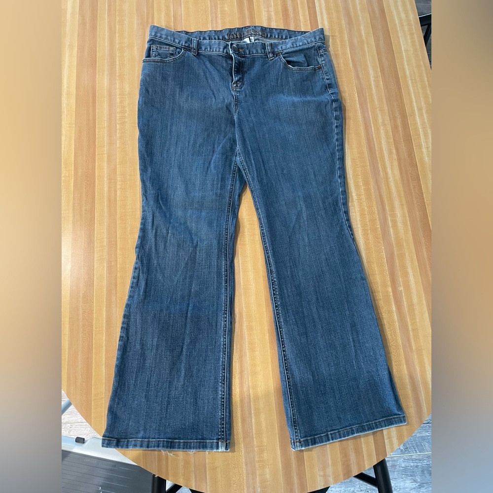 Lands’ End Women’s Flare Jeans